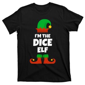 IM The Dice Elf Family Pajama Christmas Funny Bunco Rpg T-Shirt