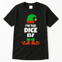 IM The Dice Elf Family Pajama Christmas Funny Bunco Rpg Tall T-Shirt