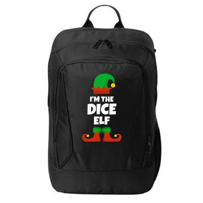 IM The Dice Elf Family Pajama Christmas Funny Bunco Rpg City Backpack