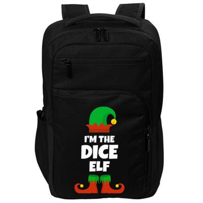 IM The Dice Elf Family Pajama Christmas Funny Bunco Rpg Impact Tech Backpack