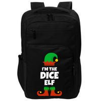 IM The Dice Elf Family Pajama Christmas Funny Bunco Rpg Impact Tech Backpack