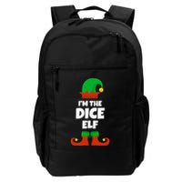 IM The Dice Elf Family Pajama Christmas Funny Bunco Rpg Backpack