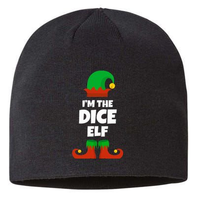 IM The Dice Elf Family Pajama Christmas Funny Bunco Rpg Sustainable Beanie