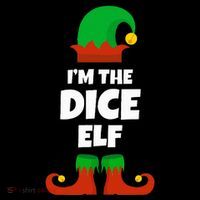 IM The Dice Elf Family Pajama Christmas Funny Bunco Rpg Sustainable Beanie