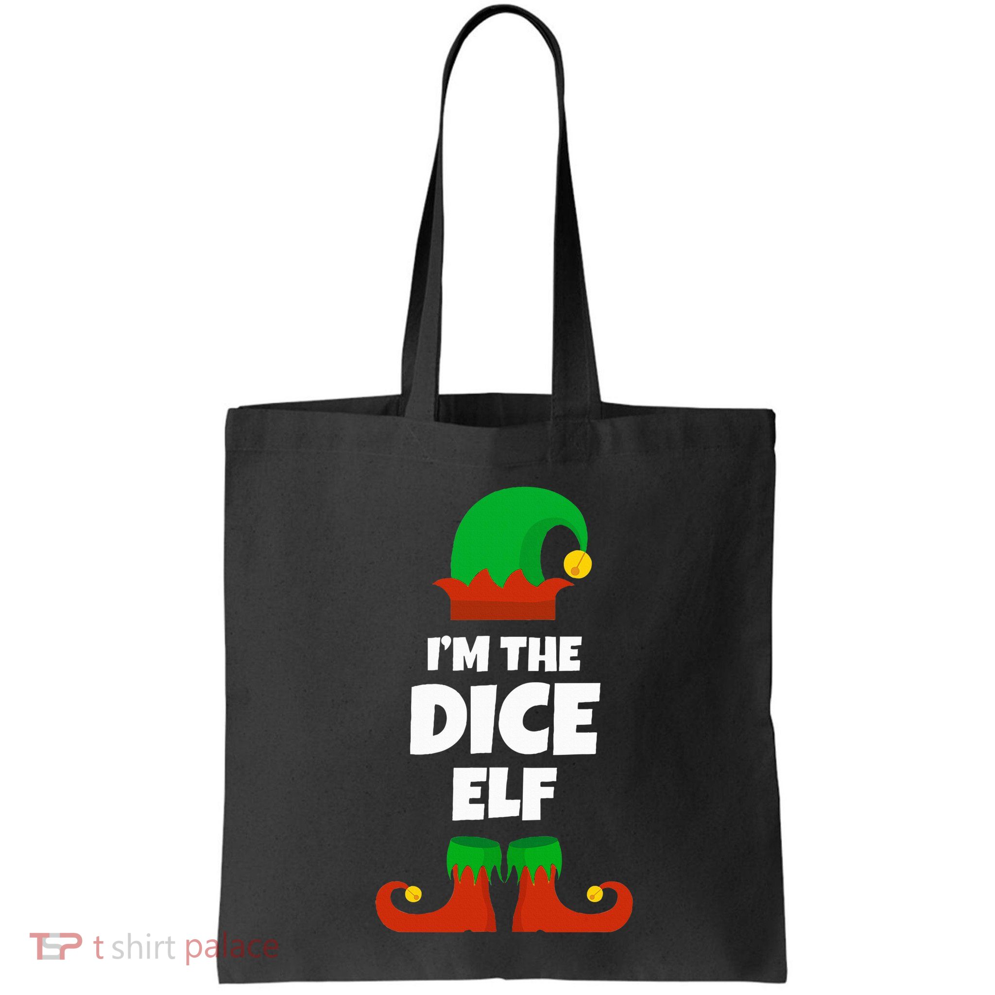 IM The Dice Elf Family Pajama Christmas Funny Bunco Rpg Bag