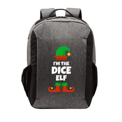 IM The Dice Elf Family Pajama Christmas Funny Bunco Rpg Vector Backpack