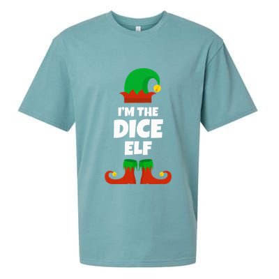 IM The Dice Elf Family Pajama Christmas Funny Bunco Rpg Sueded Cloud Jersey T-Shirt