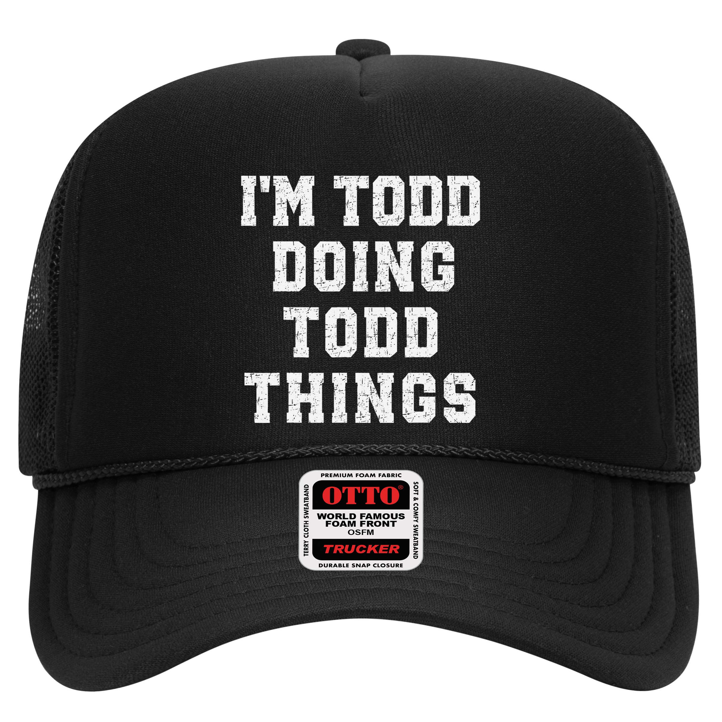 IM Todd Doing Todd Things Christmas Holiday Xmas Joke Hat