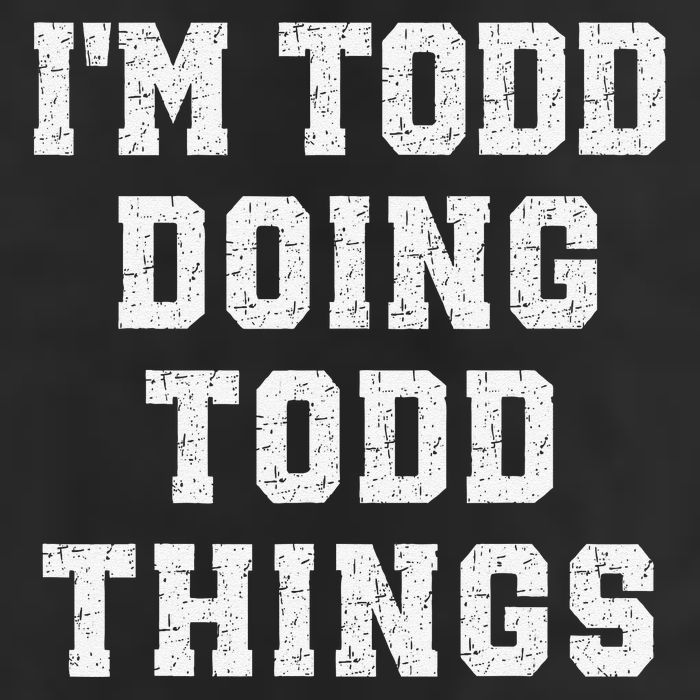 IM Todd Doing Todd Things Christmas Holiday Xmas Joke Hat