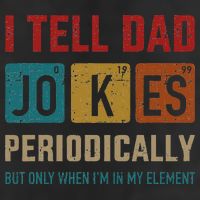 I Tell Dad Jokes Periodically Element Vintage Fathers Day Tumbler