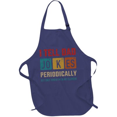 I Tell Dad Jokes Periodically Element Vintage Fathers Day Apron