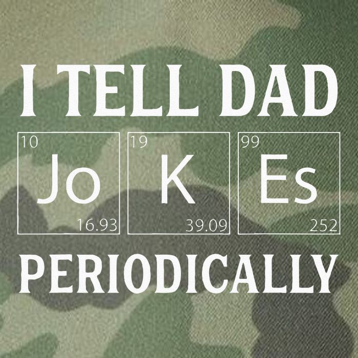 I Tell Dad Jokes Periodically Funny Fathers Day Legacy Tie Dye Trucker Hat