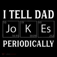 I Tell Dad Jokes Periodically Funny Fathers Day Tall T-Shirt