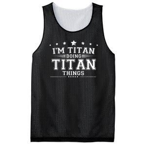 Im Titan Doing Titan Things Mesh Reversible Basketball Jersey Tank