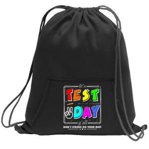 It's Test Day Yall Funny School Testing Exam Motivation Sweatshirt Cinch Pack Bag