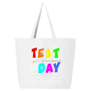 It's Test Day Yall Funny School Testing Exam Motivation 25L Jumbo Tote