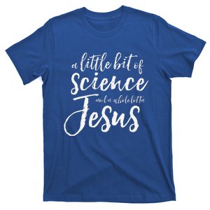 IVF Transfer Day Infertility Support IUI Science Jesus Gift Premium T-Shirt