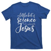 IVF Transfer Day Infertility Support IUI Science Jesus Gift Premium T-Shirt