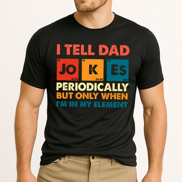 I Tell Dad Jockes Father's Day Performance Shirt