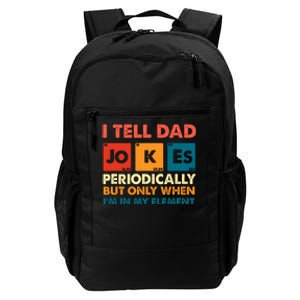 I Tell Dad Jockes Father's Day Daily Commute Backpack