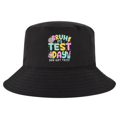 It’s Test Day Rock The School Test Day Teacher Cool Comfort Performance Bucket Hat