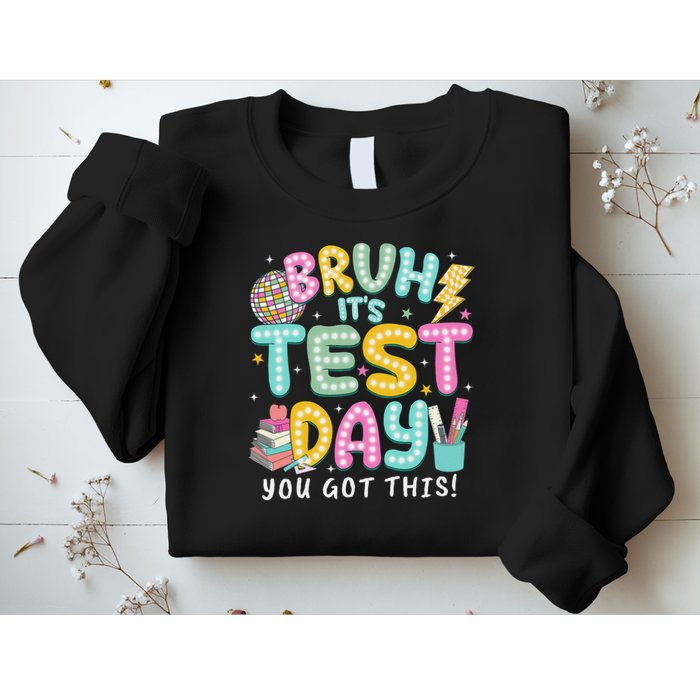 It’s Test Day Rock The School Test Day Teacher Sweatshirt
