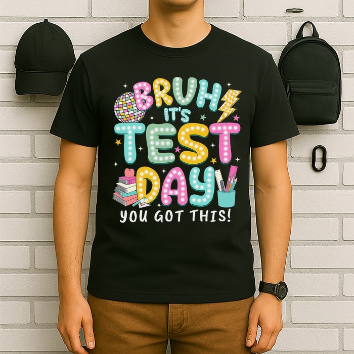 It’s Test Day Rock The School Test Day Teacher T-Shirt