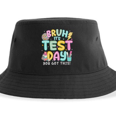 It’s Test Day Rock The School Test Day Teacher Sustainable Bucket Hat