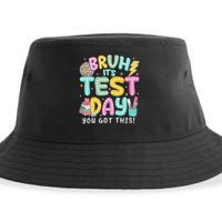 It’s Test Day Rock The School Test Day Teacher Sustainable Bucket Hat