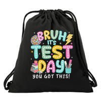It’s Test Day Rock The School Test Day Teacher Drawstring Bag