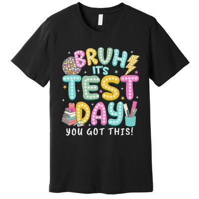 It’s Test Day Rock The School Test Day Teacher Premium T-Shirt