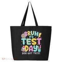 It’s Test Day Rock The School Test Day Teacher 25L Jumbo Tote