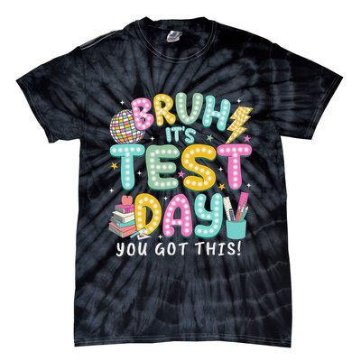 It’s Test Day Rock The School Test Day Teacher Tie-Dye T-Shirt