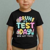 It’s Test Day Rock The School Test Day Teacher Toddler T-Shirt