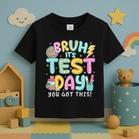 It’s Test Day Rock The School Test Day Teacher Toddler T-Shirt