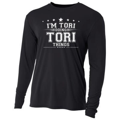 Im Tori Doing Tori Things Cooling Performance Long Sleeve Crew