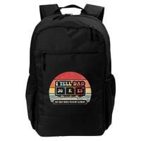 I Tell Dad Jokes Periodically Retro Style Backpack