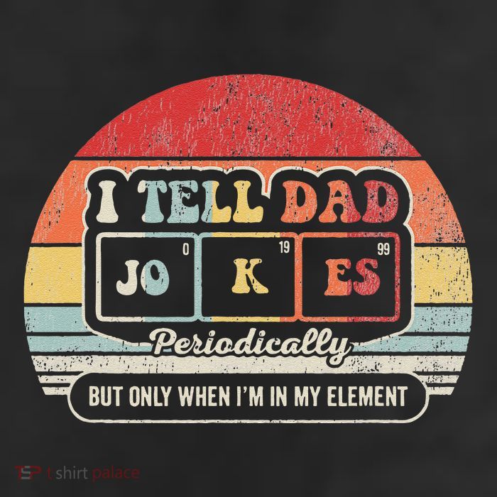 I Tell Dad Jokes Periodically Retro Style Beanie