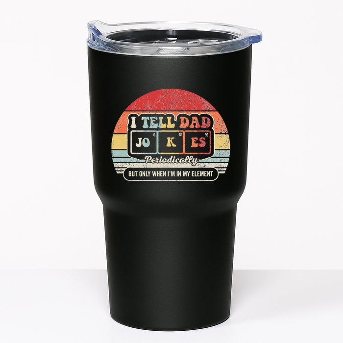 I Tell Dad Jokes Periodically Retro Style Tumbler