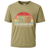 I Tell Dad Jokes Periodically Retro Style Performance Shirt