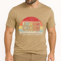 I Tell Dad Jokes Periodically Retro Style Performance Shirt