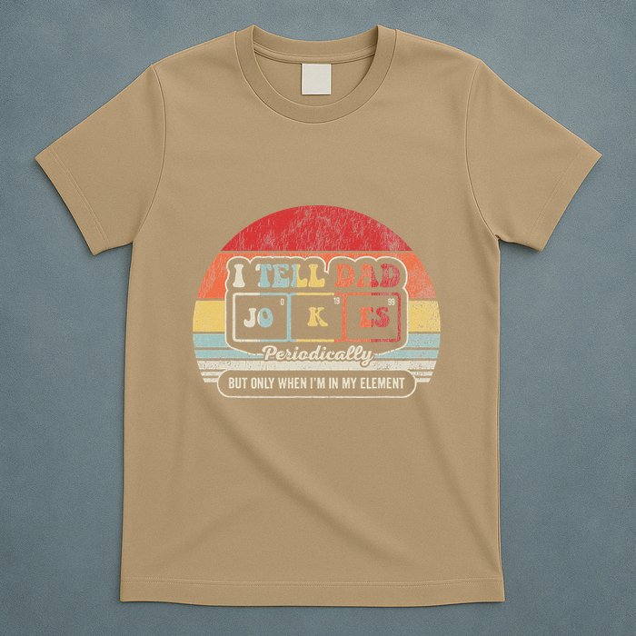 I Tell Dad Jokes Periodically Retro Style T-Shirt
