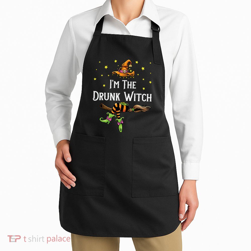 Im the Drunk Witch Halloween Matching Group Costume Apron