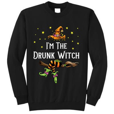 Im the Drunk Witch Halloween Matching Group Costume Sweatshirt