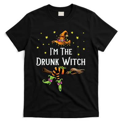 Im the Drunk Witch Halloween Matching Group Costume T-Shirt