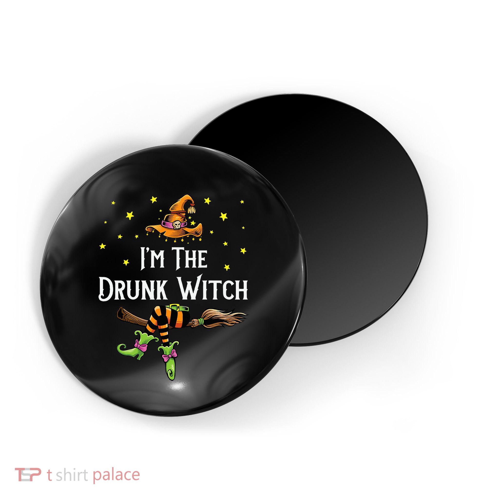 Im the Drunk Witch Halloween Matching Group Costume Magnet