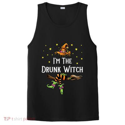Im the Drunk Witch Halloween Matching Group Costume PosiCharge Competitor Tank