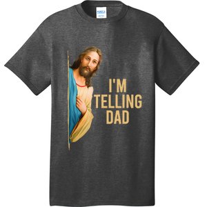 IM Telling Dad Funny Religious Christian Jesus Meme T-Shirt