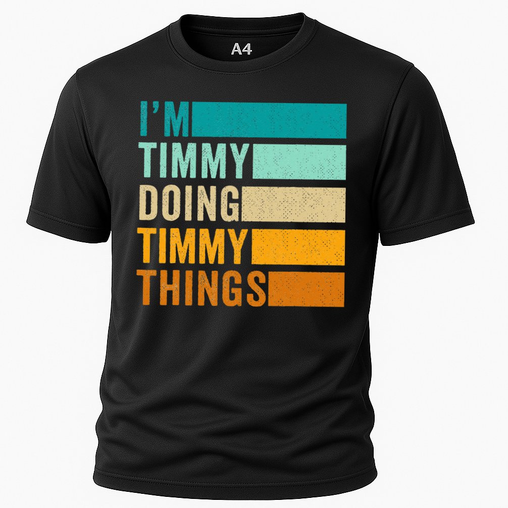 Im Timmy Doing Timmy Things Cooling Performance Crew T-Shirt