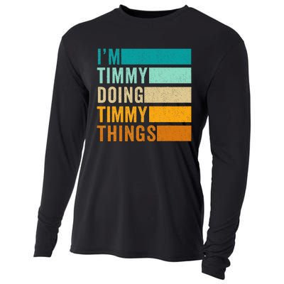 Im Timmy Doing Timmy Things Cooling Performance Long Sleeve Crew